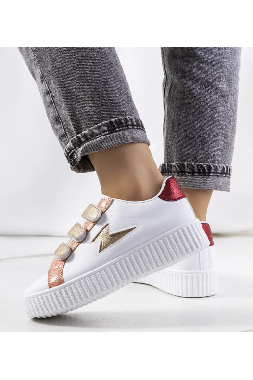 Pitmerden hvide sneakers