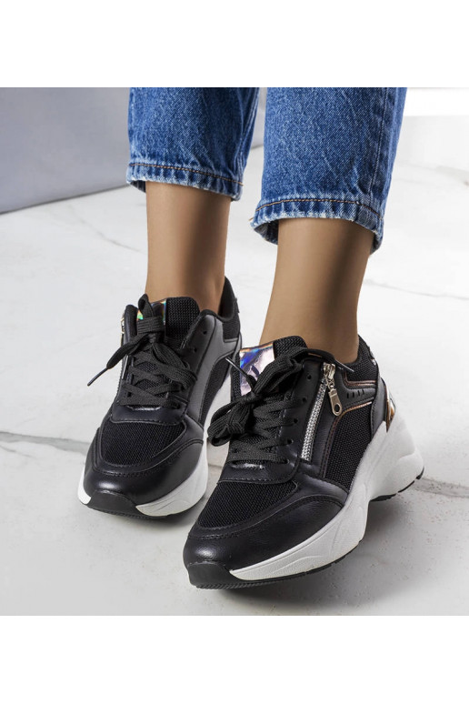 Stacey sorte wedge sneakers