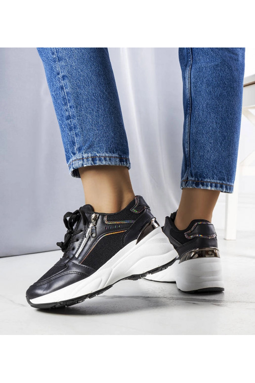 Stacey sorte wedge sneakers