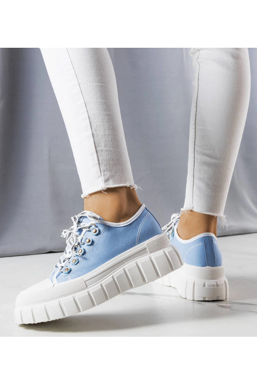 Blå Toni Platform Sneakers