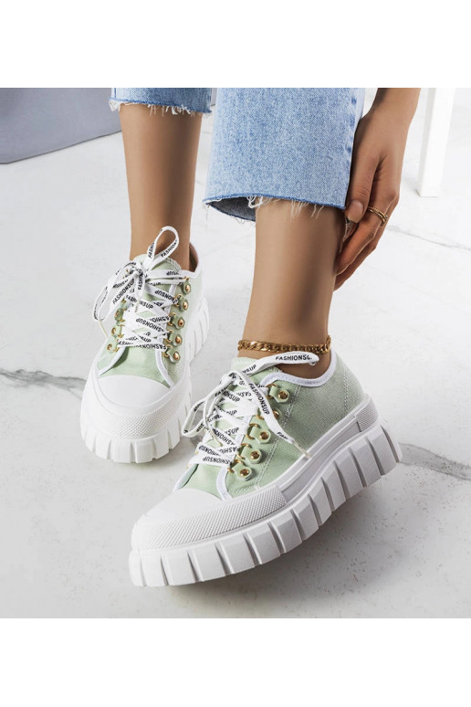 Grønne Toni Platform Sneakers