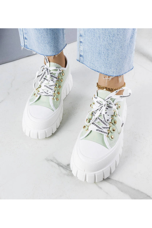 Grønne Toni Platform Sneakers