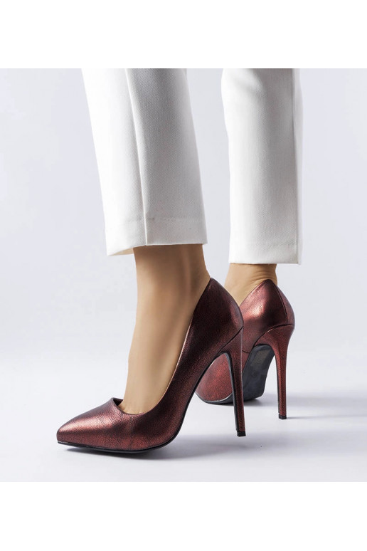 Røde skinnende hæle Sébastopol