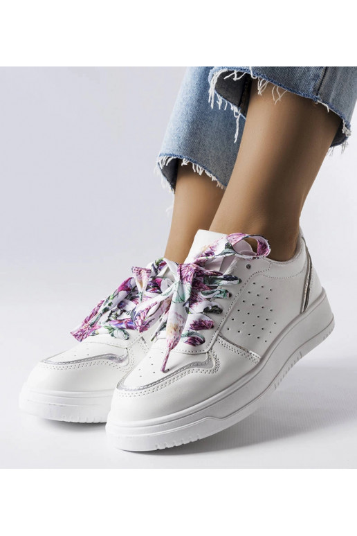 Hvide Pryor Ribbon Sneakers