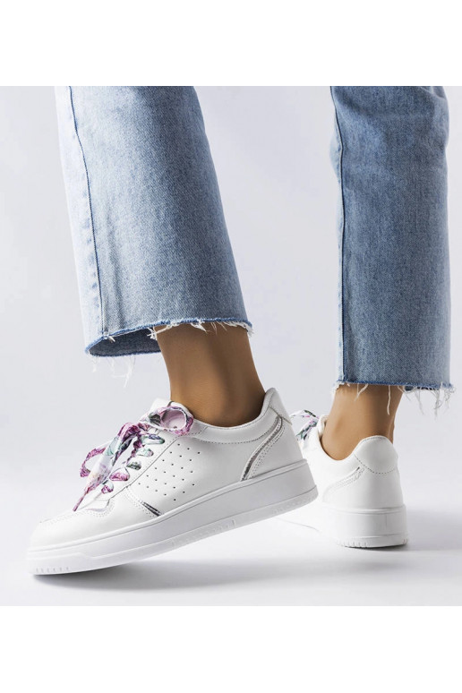 Hvide Pryor Ribbon Sneakers