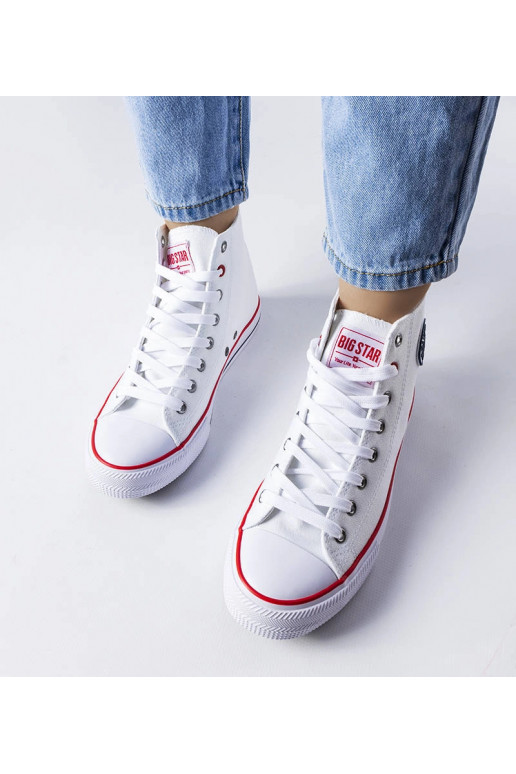 Hvide high-top sneakers T274026101