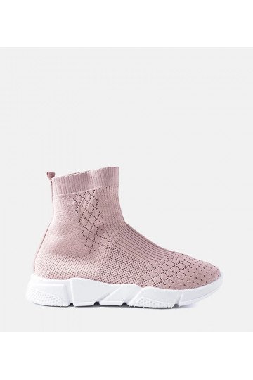 Pink strømpesneakers fra Olot