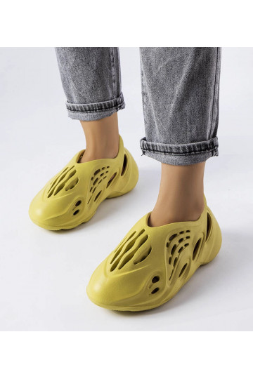 Julienne Green Foam Hjemmesko