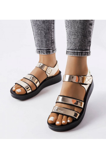 Brices guld-patentsandaler