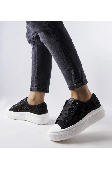 Sorte Lee Cooper Sneakers...