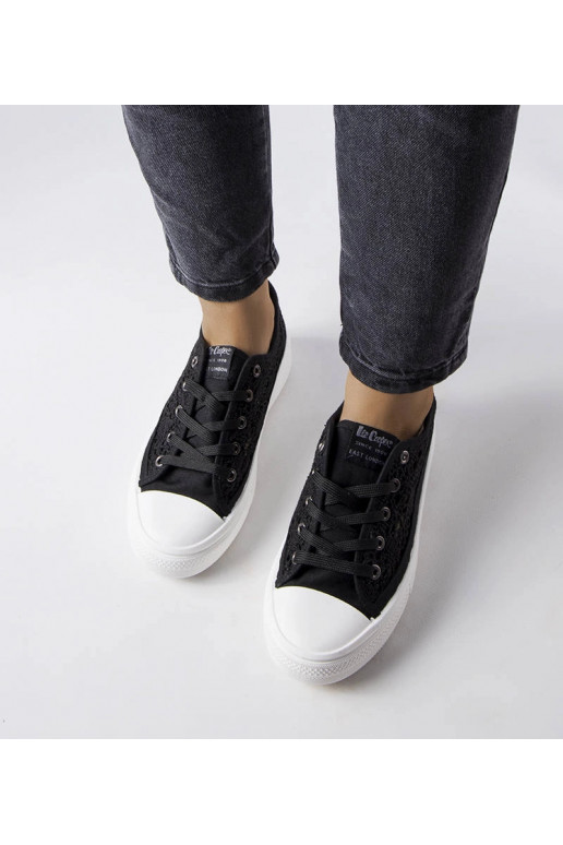 Sorte Lee Cooper Sneakers...