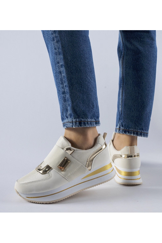 Beige Sages Slip-On Platform Sneakers
