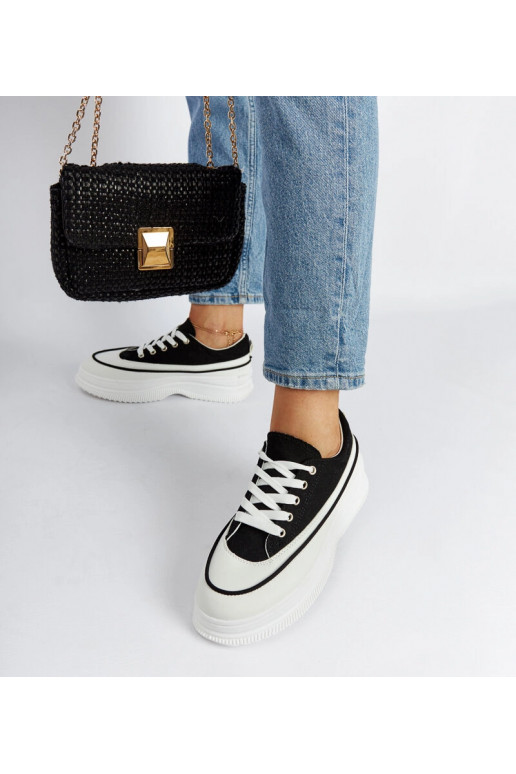 Sorte Plesio platform sneakers