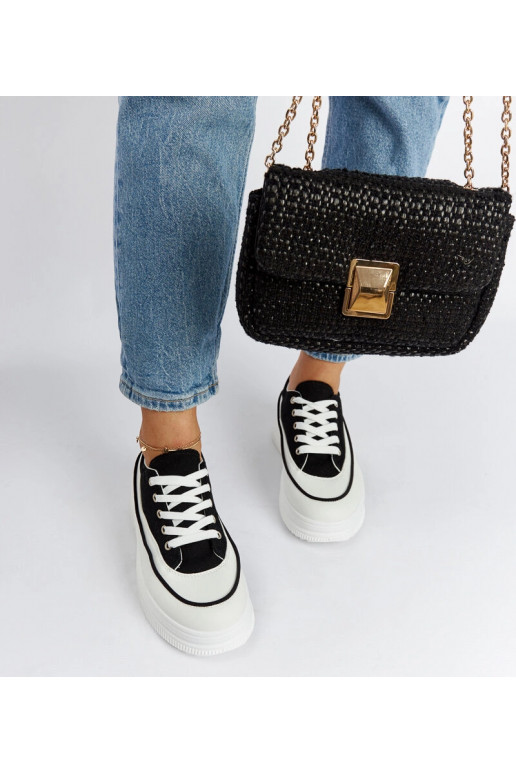 Sorte Plesio platform sneakers