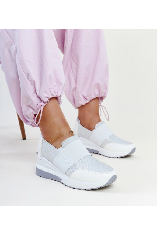 Kallay hvide wedge sneakers