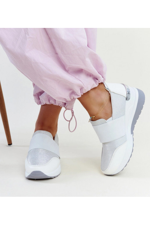 Kallay hvide wedge sneakers