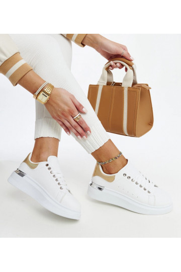 Hvide sportssko med... 2