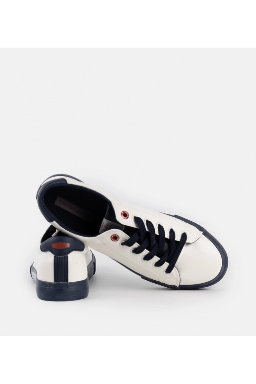 Hvide og marineblå herre CROSS JEANS...