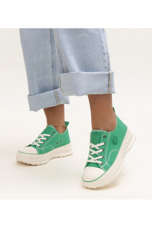 Grønne chunky sneakers Big Star NN274130
