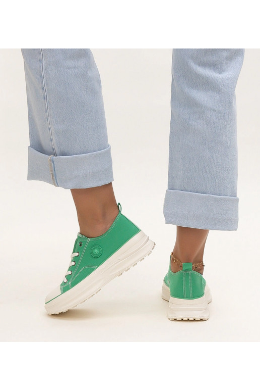 Grønne chunky sneakers Big Star NN274130