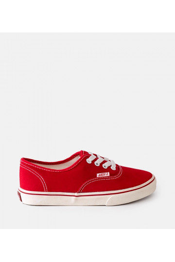 Røde Emal sneakers