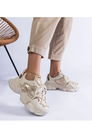 Beige sportssneakers til... 2