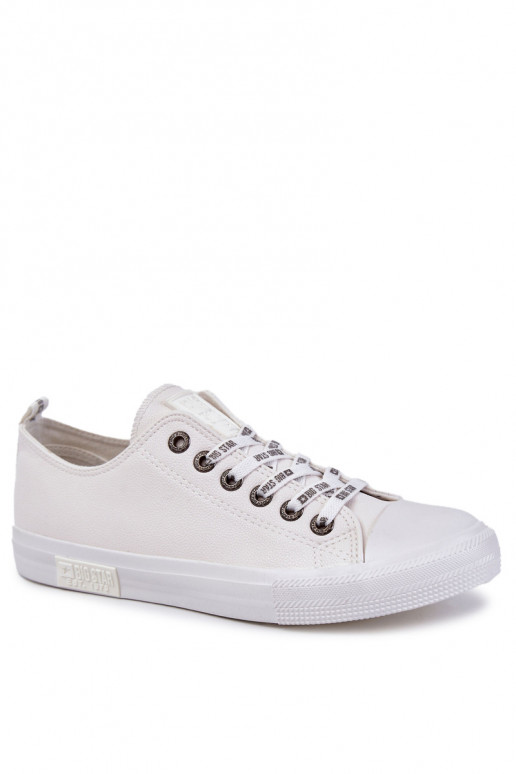 Leren herensneakers Big Star KK174052 Initte kleur