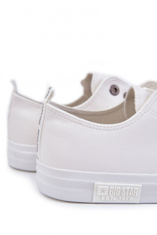 Leren herensneakers Big Star KK174052 Initte kleur