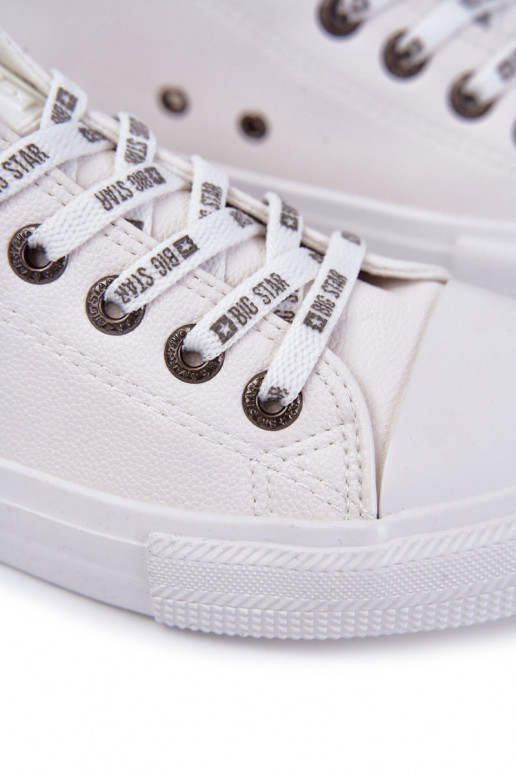 Leren herensneakers Big Star KK174052 Initte kleur