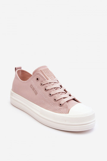 Laag met veters Sneakers Big Star LL274970 Nude 2