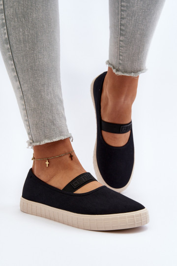 Dames schoenen Big Star NN274603 zwarte kleur