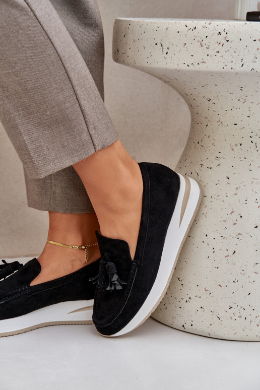 Mocassins Op Delicaatm Koturnie van eco-suèdeoIne zInart Challavia