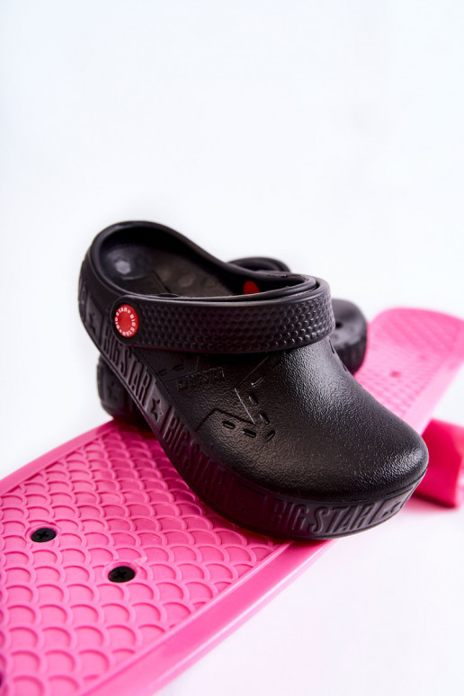 Kinderen LichtgeInicht pantoffels Crocs Big Star II375001 zInart Kinderen LichtgeInicht pantoffels Crocs Big Star II375001 zInart