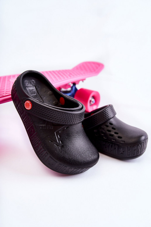 Kinderen LichtgeInicht pantoffels Crocs Big Star II375001 zInart Kinderen LichtgeInicht pantoffels Crocs Big Star II375001 zInart