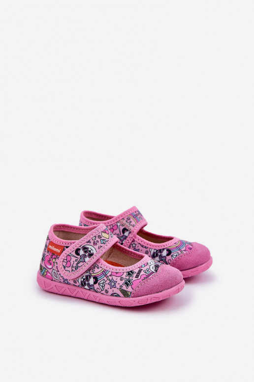 Slippers Milami Kinderen met zelfklevende bevestigingsmiddelen IN Pandabeer roze Esnia Slippers Milami Kinderen met zelfklevende bevestigingsmiddelen IN Pandabeer roze Esnia