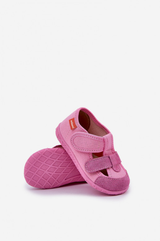 Slippers Milami Kinderen met zelfklevende bevestigingsmiddelen roze Reathiana Slippers Milami Kinderen met zelfklevende bevestigingsmiddelen roze Reathiana