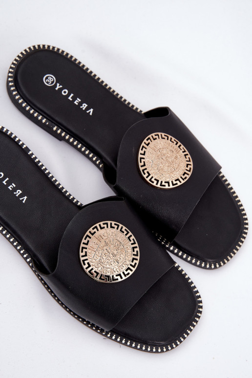 Eko Leren pantoffels met brede hakken Z Ozdoba zInart Tatereia Eko Leren pantoffels met brede hakken Z Ozdoba zInart Tatereia