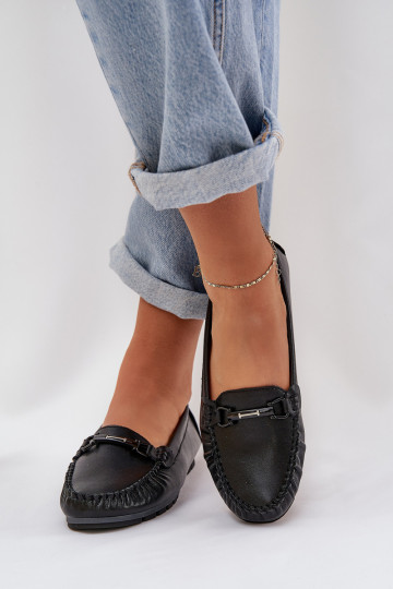 gelijk aan Leer Mocassins met ornamenten S.Barski LR51-547 zInart