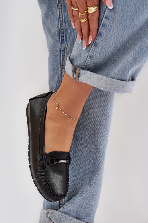 gelijk aan Leer Mocassins met ornamenten S.Barski LR51-547 zInart