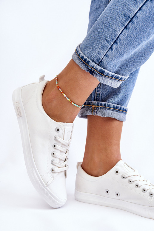 Dames Zacht platte sneakers Big Star LL274058 Initte kleur Dames Zacht platte sneakers Big Star LL274058 Initte kleur