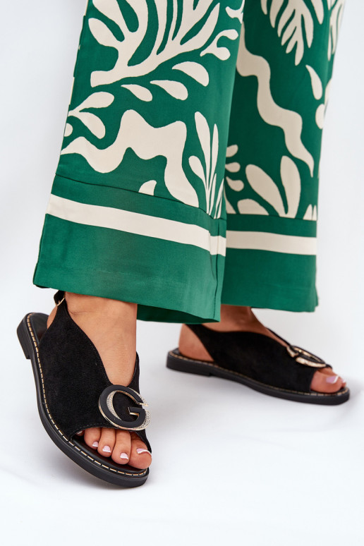 Platte sandalen met ornamenten zInart Haliones Platte sandalen met ornamenten zInart Haliones