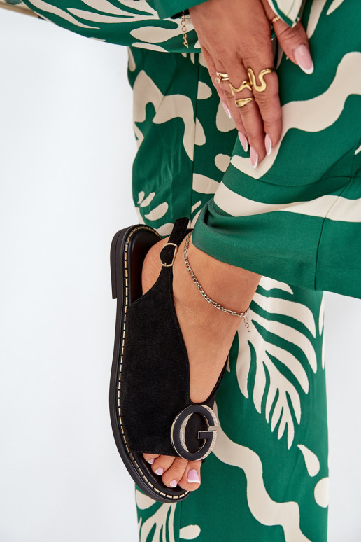 Platte sandalen met ornamenten zInart Haliones Platte sandalen met ornamenten zInart Haliones