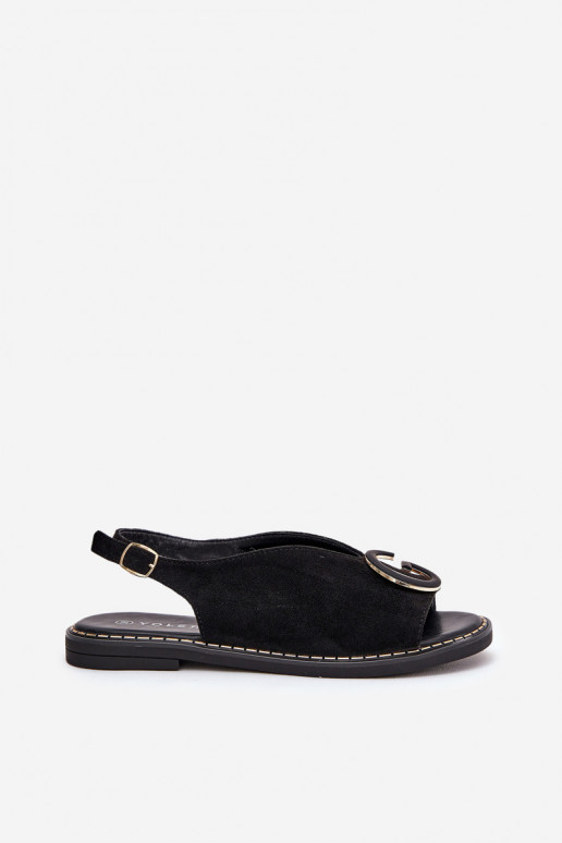 Platte sandalen met ornamenten zInart Haliones Platte sandalen met ornamenten zInart Haliones