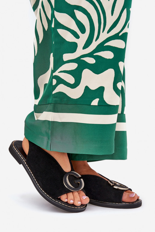 Platte sandalen met ornamenten zInart Haliones Platte sandalen met ornamenten zInart Haliones