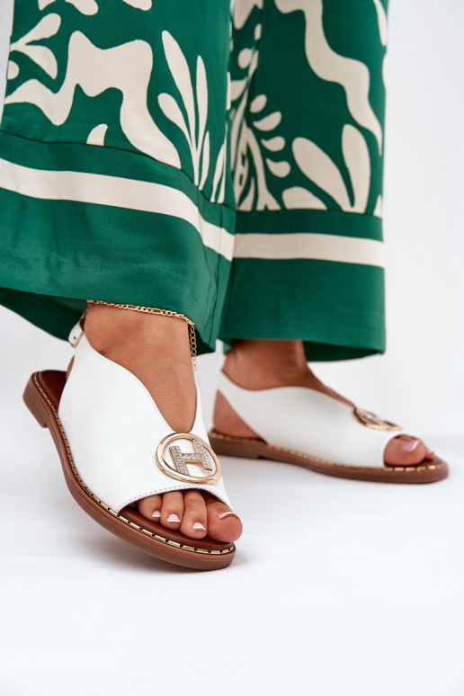 gelijk aan Elegante stijl sandalen met ornamenten Initte kleur Iseliria