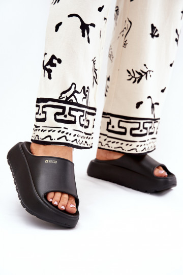 LichtgeInicht pantoffels Damespantoffels met platform Big Star RR274A567 zInart