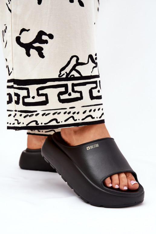 LichtgeInicht pantoffels Damespantoffels met platform Big Star RR274A567 zInart