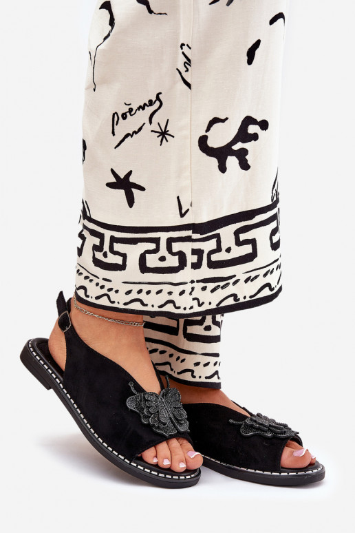 Dames sandalen met brede hakken met ornamenten zInart Setorina Dames sandalen met brede hakken met ornamenten zInart Setorina