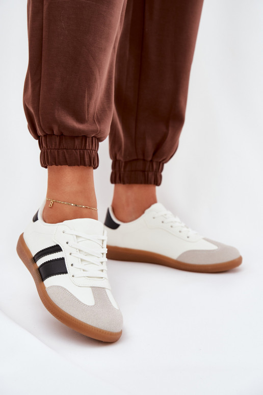 Laag Sneakers model schoenen Dames van ecoleer Initte kleur Nonalorin Laag Sneakers model schoenen Dames van ecoleer Initte kleur Nonalorin