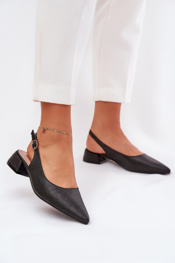 gestreepte sandalen Dames Aangesloten Subtiel zwarte kleur Jorela 2